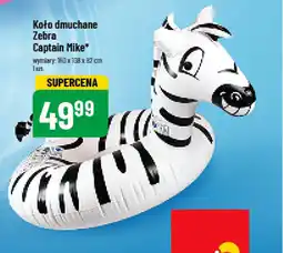 Polomarket Koło dmuchane Zebra Captain Mike oferta