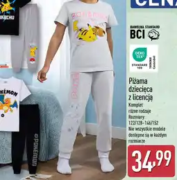 ALDI Piżama dziecięca z licencją oferta