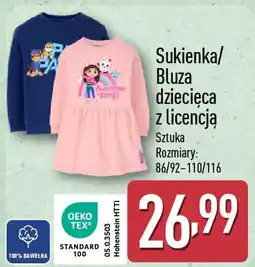 ALDI Sukienka/ Bluza dziecięca z licencją oferta