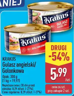 ALDI Gulasz angielski/ Golonkowa oferta