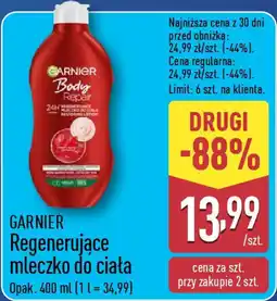 ALDI Regenerujące mleczko do ciała oferta