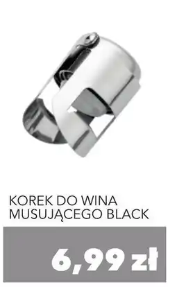 Nela Korek do wina musującego black oferta