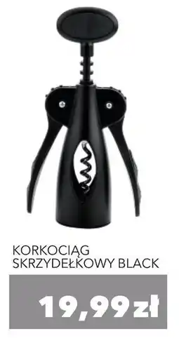 Nela Korkociąg skrzydełkowy black oferta