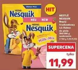 Kaufland Napój truskawkowy Nesquik oferta