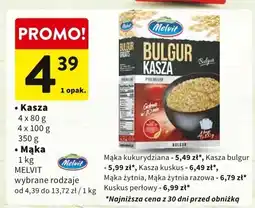 Intermarche Kasza, różne rodzaje MELVIT oferta