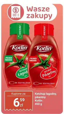 Biedronka Ketchup łagodny Kotlin oferta