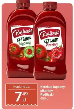 Biedronka Ketchup łagodny Pudliszki oferta
