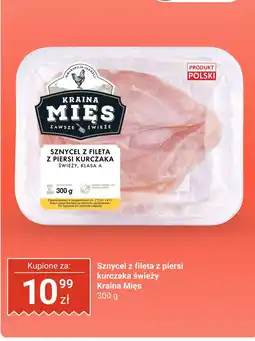 Biedronka Sznycel z fileta z piersi kurczaka świeży Kraina Mięs oferta