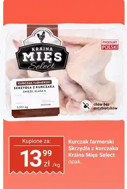 Biedronka Kurczak skrzydła z kurczaka Kraina Mięs Select oferta