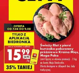 Biedronka Filet z piersi kurczaka Biedronka oferta