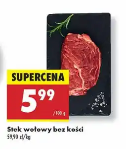 Biedronka Stek wołowy bez kości Kraina Mięs oferta