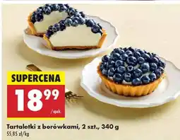 Biedronka Tartaletki z borówkami Biedronka oferta