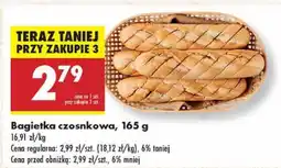 Biedronka Bagietka czosnkowa Biedronka oferta