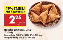Biedronka Rożek z jabłkiem Biedronka oferta