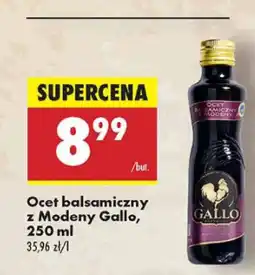 Biedronka Ocet balsamiczny z Modeny Gallo oferta