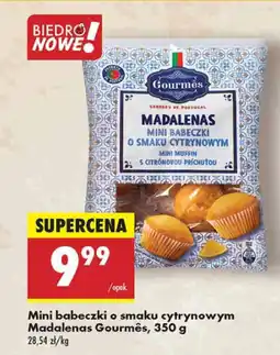 Biedronka Babeczki Mini Madalenas Gourmês o smaku cytrynowym oferta