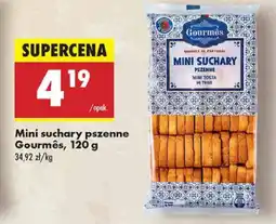 Biedronka Suchary pszenne Mini Gourmês oferta