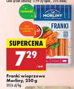 Biedronka Franki wieprzowe Morliny oferta