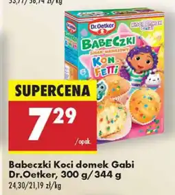 Biedronka Babeczki Koci domek Gabi Dr.Oetker oferta