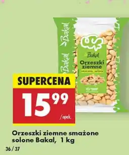 Biedronka Orzeszki ziemne smażone solone Bakal oferta