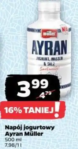 Netto Napój jogurtowy Ayran Müller oferta