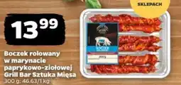 Netto Boczek rolowany w marynacie paprykowo-ziołowej Grill Bar Sztuka Mięsa oferta