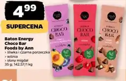 Netto Baton Energy Choco Bar Foods by Ann oferta