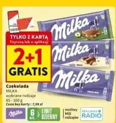 Intermarche Czekolada alpine milk Milka oferta