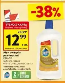 Intermarche Płyn do drewna Pronto oferta