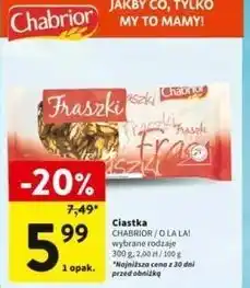 Intermarche Ciastka fraszki Chabrior oferta