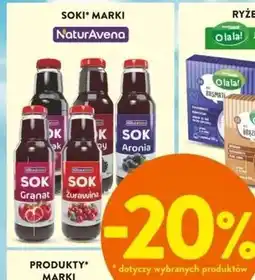 Intermarche Sok 100% aronia Naturavena oferta