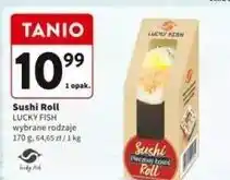 Intermarche Sushi roll pieczony łosoś Lucky Fish oferta