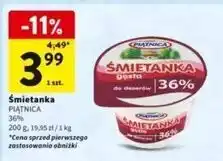 Intermarche Śmietanka gęsta 36% Piątnica oferta