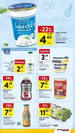Intermarche Jogurt naturalny Bakoma Grecki oferta