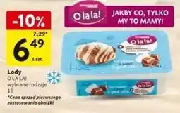 Intermarche Lody śmietankowo-czekoladowe O La La! oferta