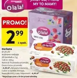 Intermarche Herbata odporność Intermarche O La La! oferta