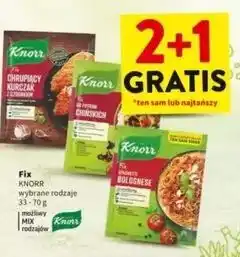 Intermarche Panierka chrupiący kurczak z czosnkiem Knorr Fix oferta
