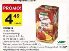 Intermarche Herbata zimowy sekret Herbapol Herbaciany Ogród oferta