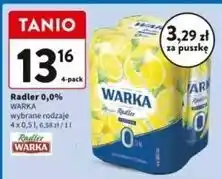 Intermarche Piwo Warka Radler Lemon 0.0% Alk oferta