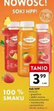 Intermarche Sok pomarańczowy O La La! oferta