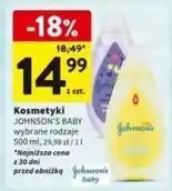 Intermarche Płyn do kapieli na dobranoc Johnson's Baby Bedtime oferta