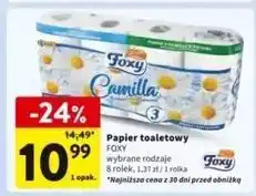Intermarche Papier toaletowy Foxy Camilla oferta