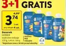 Intermarche Mus dla dzieci yellow fruits Gerber Junior oferta