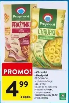 Intermarche Chrupki zielona cebulka Przysnacki oferta