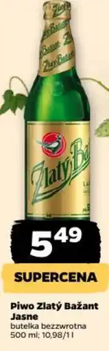 Netto Piwo Zlatý Bažant Jasne oferta