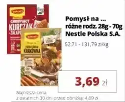 Torimpex Pomysł na... nestle polska s.a. oferta