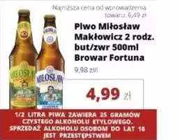 Torimpex Piwo Miłosław Makłowicz but/zwr Browar Fortuna oferta