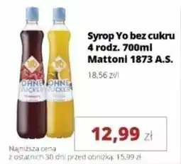 Torimpex Syrop yo bez cukru mattoni 1873 a.s. oferta