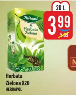 MOKPOL Herbata zielona x20 herbapol oferta