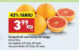 Biedronka Grapefruit czerwony 1 kg Biedronka oferta